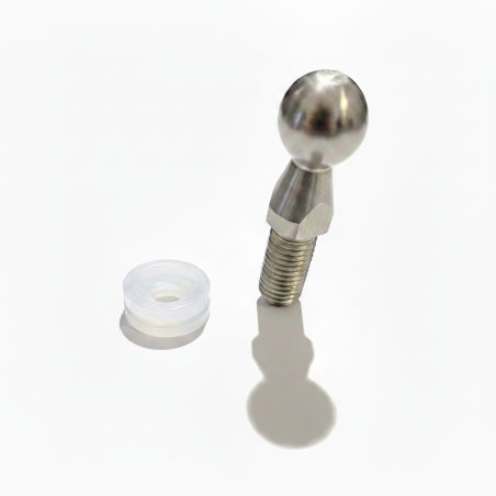 ROTULE AVEC ENTROISE PLASTIQUE POUR RETROVISEUR MEHARI