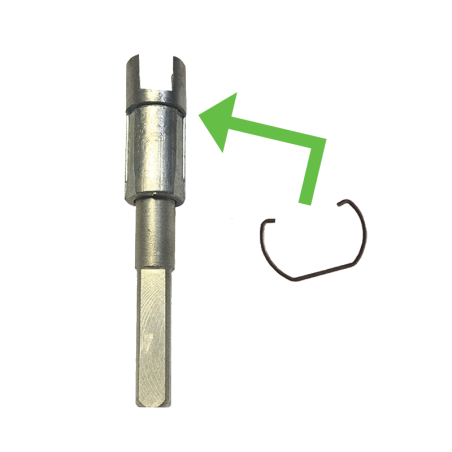 CLIPS DE BROCHE DE SERRURE  0.8*15.5